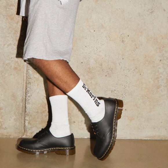 DR. MARTENS 1461 NAPPA LEATHER OXFORD SHOES - Picture 7 of 13